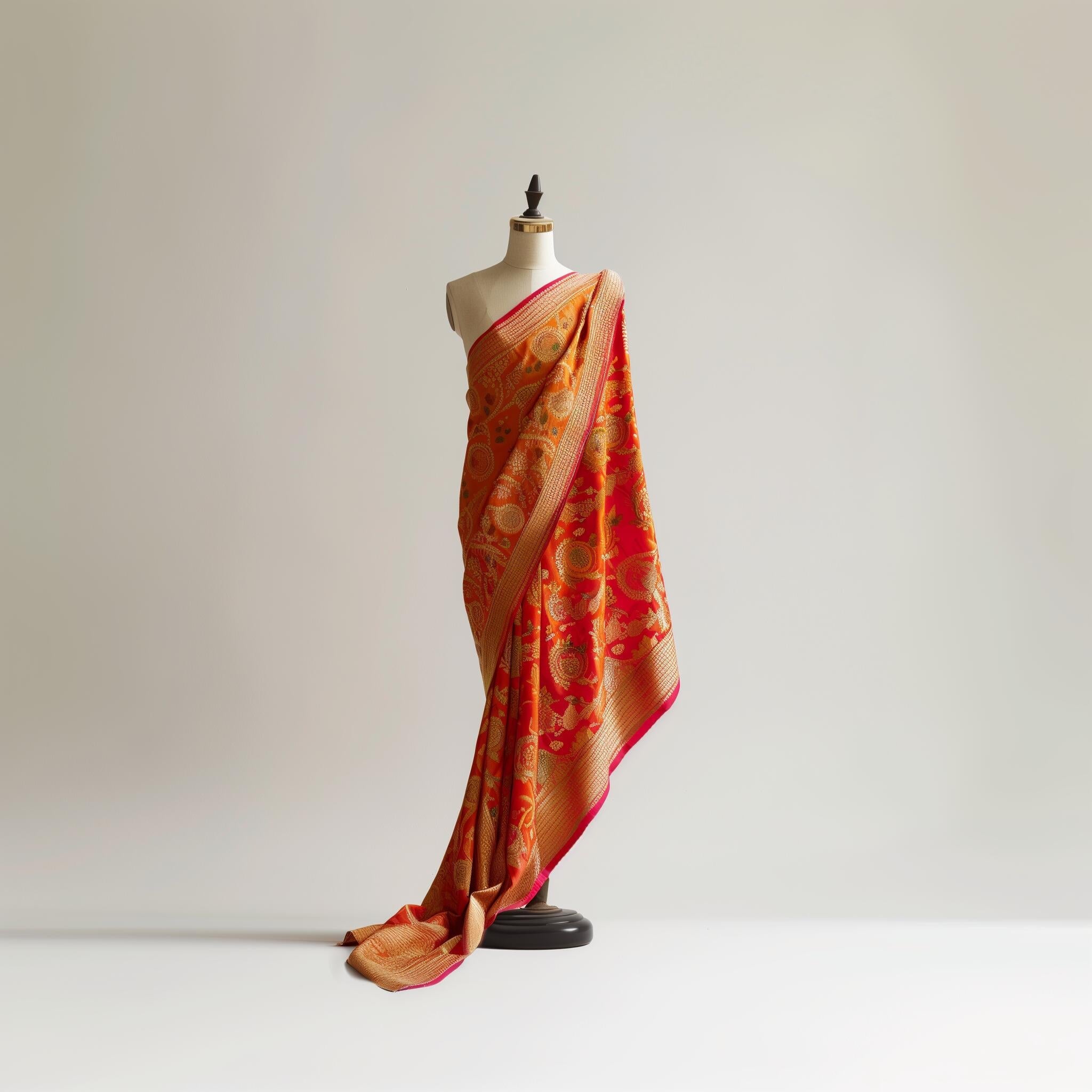 Orange Lehnga
